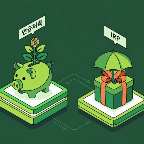 ⚡ IRP와 연금저축, 뭐가 다를까 계좌 선택 기준 총정리