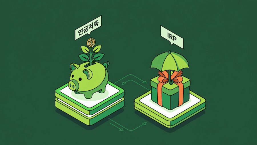 ⚡ IRP와 연금저축, 뭐가 다를까 계좌 선택 기준 총정리